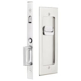 Emtek 2115US14138 polished nickel privacy pocket door lock