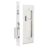 Emtek 2115US26138 polished chrome privacy pocket door lock