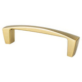 Berenson 2130-1MDB-P modern brushed gold cabinet handle pull