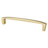 Berenson 2132-1MDB-P modern brushed gold cabinet handle pull