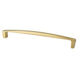 Berenson 2133-1MDB-P modern brushed gold cabinet pull / appliance pull