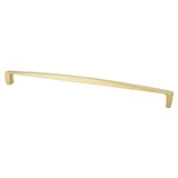 Berenson 2134-1MDB-P modern brushed gold cabinet pull / appliance pull