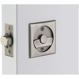 Emtek 2135US15A privacy pocket door lock, additional view