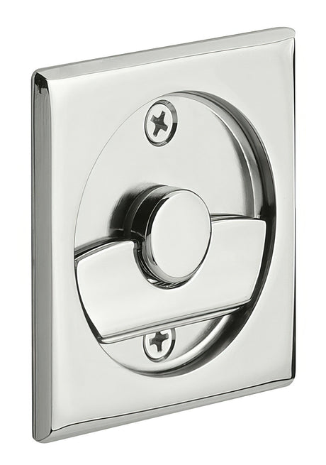 Emtek 2135US26 privacy pocket door lock, additional view