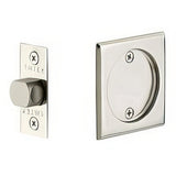 Emtek 2136US14 polished nickel tubular lock with edge pull