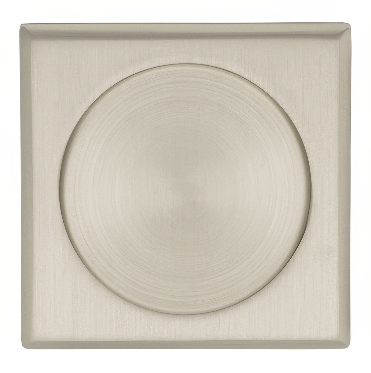 Emtek 2136US15 satin nickel tubular lock with edge pull