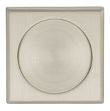 Emtek 2136US15 satin nickel tubular lock with edge pull