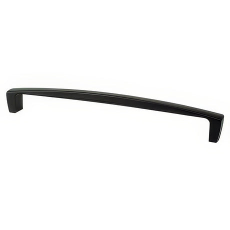 Berenson 2139-1055-P matte black cabinet pull / appliance pull