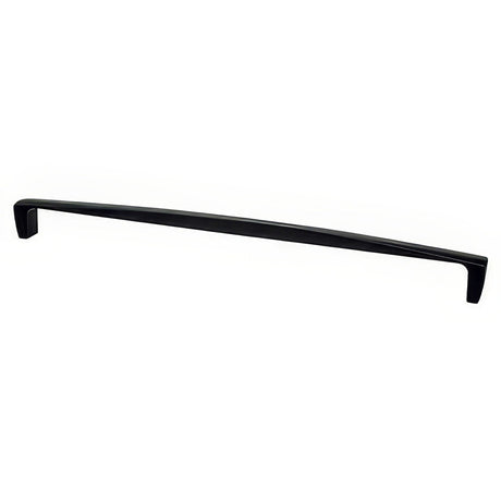 Berenson 2140-1055-P matte black cabinet pull / appliance pull