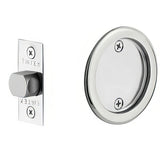 Emtek 2144US26 polished chrome passage pocket door lock