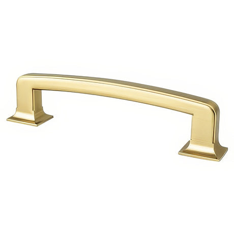 Berenson 2153-1MDB-P modern brushed gold cabinet handle pull