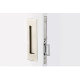 Emtek 2154US15134 satin nickel passage pocket door lock