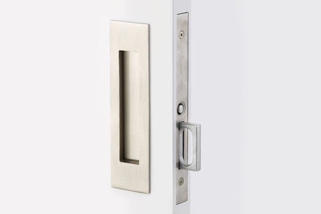 Emtek 2154US15138 satin nickel passage pocket door lock