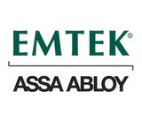 Emtek 2154US3NL138 passage pocket door lock in satin stainless, additional view