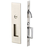 Emtek 2155US15138 satin nickel passage pocket door lock