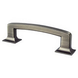 Berenson 2160-1VTN-P vintage nickel cabinet handle pull
