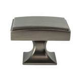Berenson 2166-1VTN-P vintage nickel cabinet knob