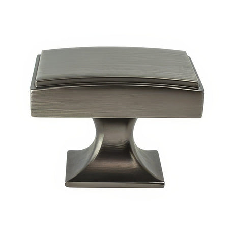 Berenson 2166-1VTN-P vintage nickel cabinet knob