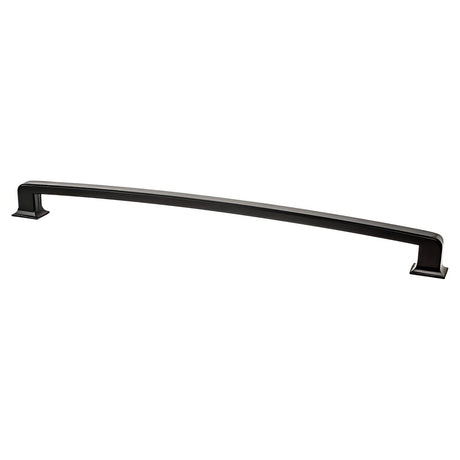 Berenson 2169-1055-P matte black cabinet pull / appliance pull