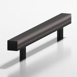 Colonial Bronze 217819 satin black cabinet pull handle