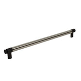 Century Hardware 21839F-15BS matte black steel cabinet pull