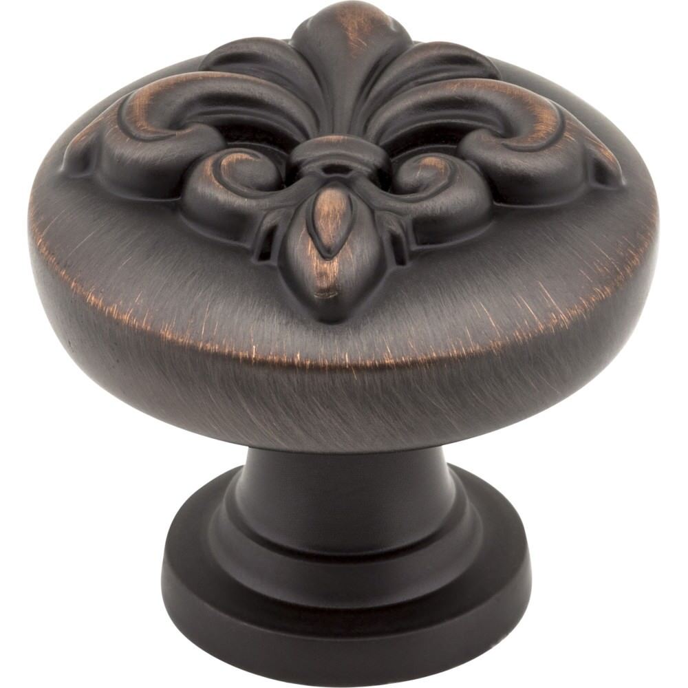 Jeffrey Alexander 218DBAC brushed oil rubbed bronze cabinet knob
