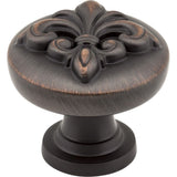 Jeffrey Alexander 218DBAC brushed oil rubbed bronze cabinet knob
