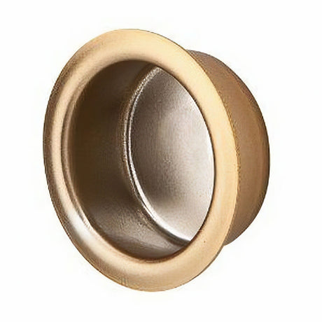 Ives 218B5 antique brass finger pull