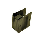 Better Home Products 219BLK matte black passage pocket door lock