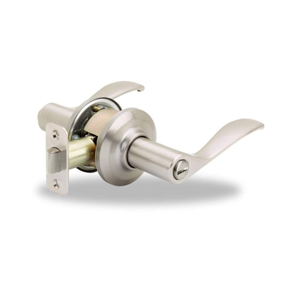 Yale 21NW15 satin nickel passage door lever