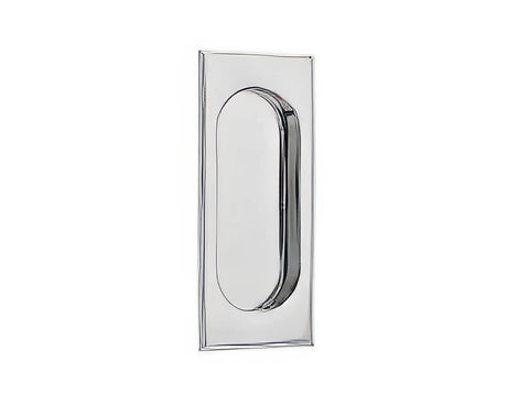 Emtek 2201US14 Brass Modern, Classic Brass, Sandcast Bronze, Wrought Steel sliding door pull, additional view