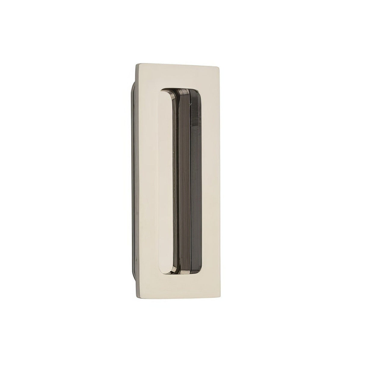 Emtek 220304US14 bright nickel flush pull