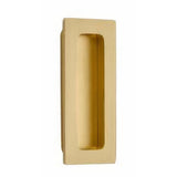 Emtek 220304US4 satin brass flush pull