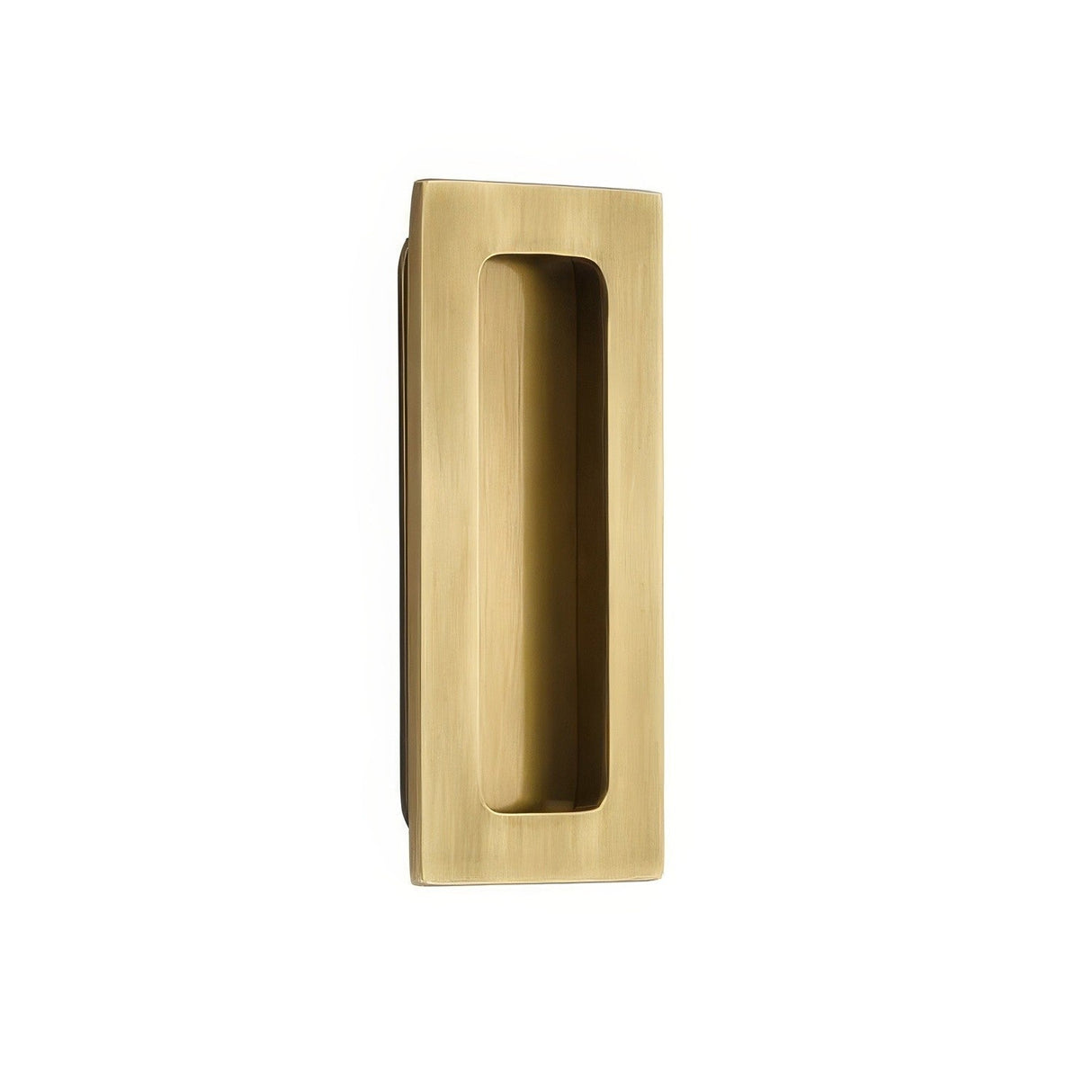 Emtek 220304US7 antique brass flush pull