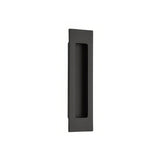 Emtek 220306US19 flat black flush pull