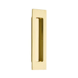 Emtek 220306US3 lifetime polished brass flush pull