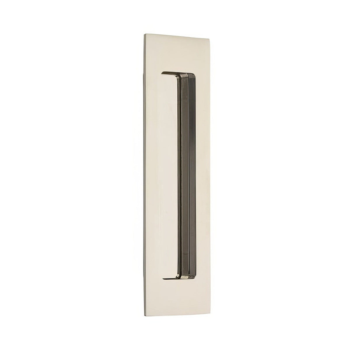 Emtek 220307US14 bright nickel flush pull