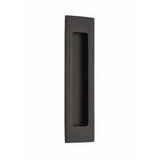 Emtek 220307US19 flat black flush pull