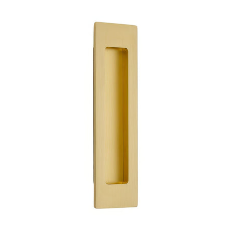 Emtek 220307US4 satin brass flush pull
