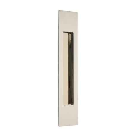 Emtek 220310US14 flush pull, additional view