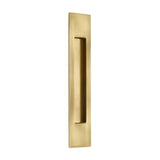 Emtek 220310US3NL unlacquered brass flush pull