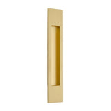 Emtek 220310US4 satin brass flush pull