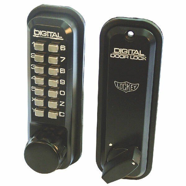 Lockey 2210JBMG 2200 Series mechanical pushbutton locksets, additional view