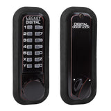 Lockey 2210OIL 2200 Series mechanical pushbutton locksets, additional view