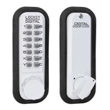 Lockey 2210WH 2200 Series mechanical pushbutton locksets, additional view