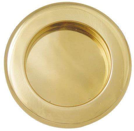 Emtek 2211US3 polished brass door pull