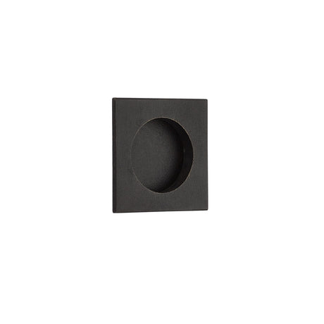 Emtek 2213MB Square Flush Pull Medium Bronze Finish