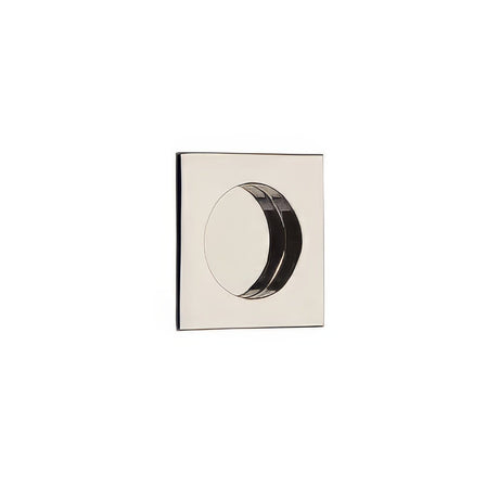 Emtek 2213US14 bright nickel flush pull
