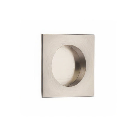 Emtek 2213US15 satin nickel flush pull