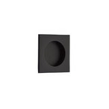 Emtek 2213US19 flat black flush pull